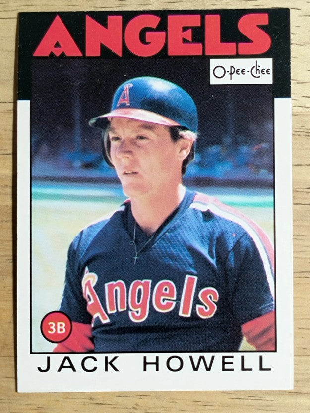 1986 O-Pee-Chee #127 Jack Howell