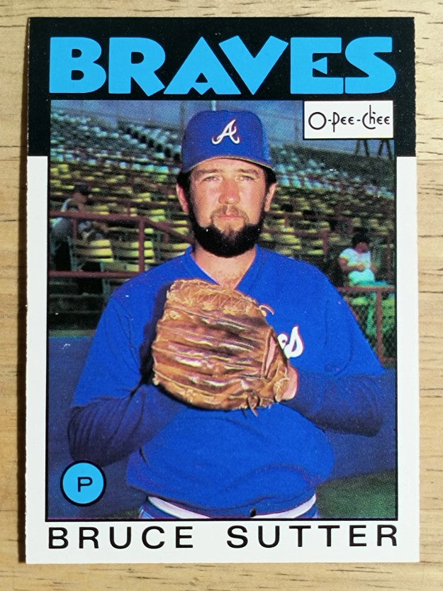 1986 O-Pee-Chee #133 Bruce Sutter