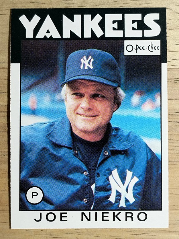 1986 O-Pee-Chee #135 Joe Niekro