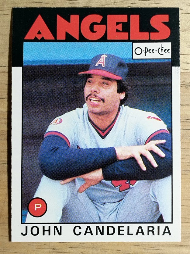 1986 O-Pee-Chee #140 John Candelaria