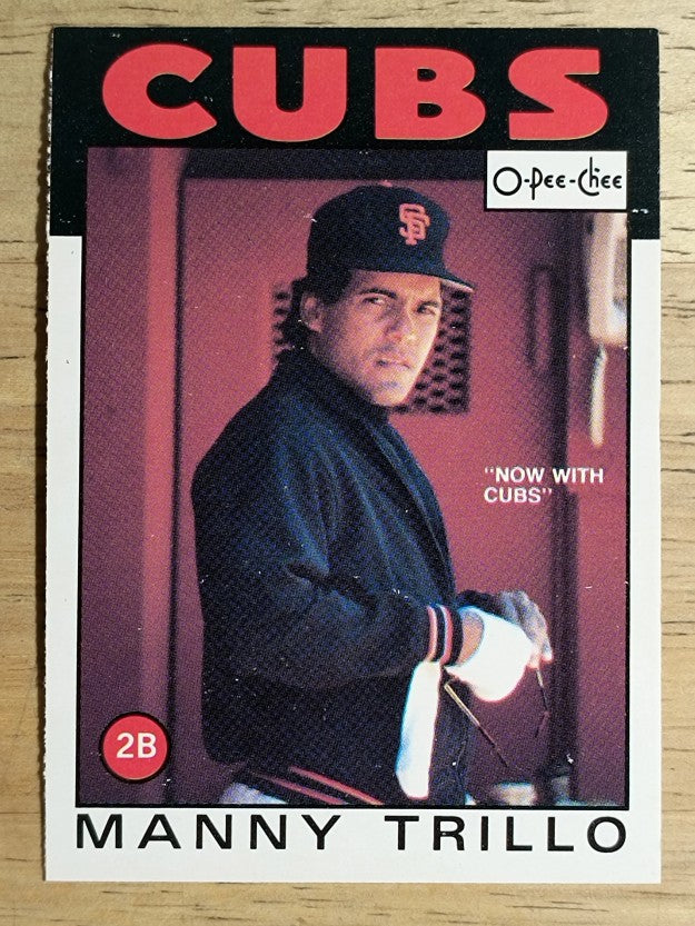 1986 O-Pee-Chee #142 Manny Trillo