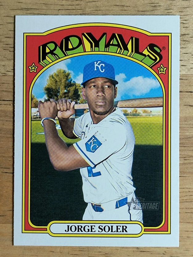 2021 Topps Heritage #165 Jorge Soler