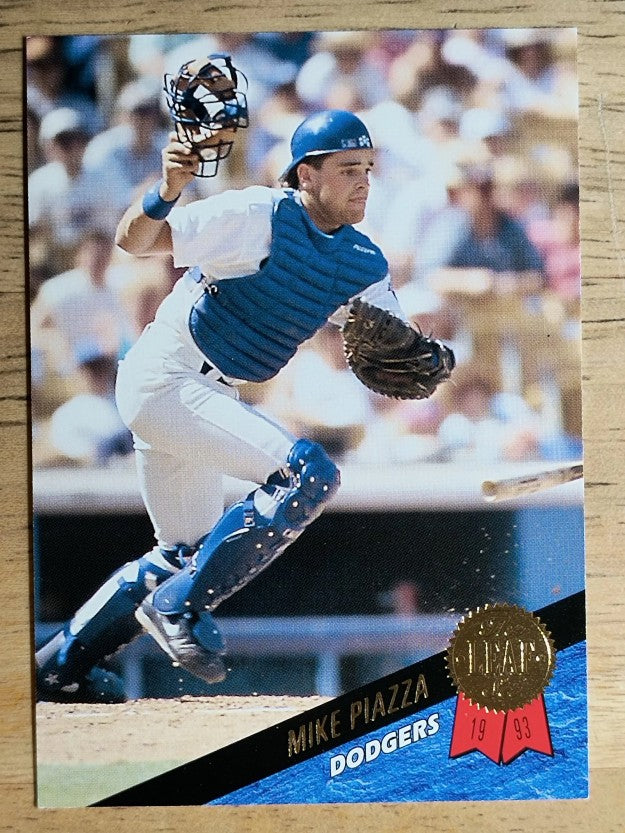 1993 Leaf #35 Mike Piazza