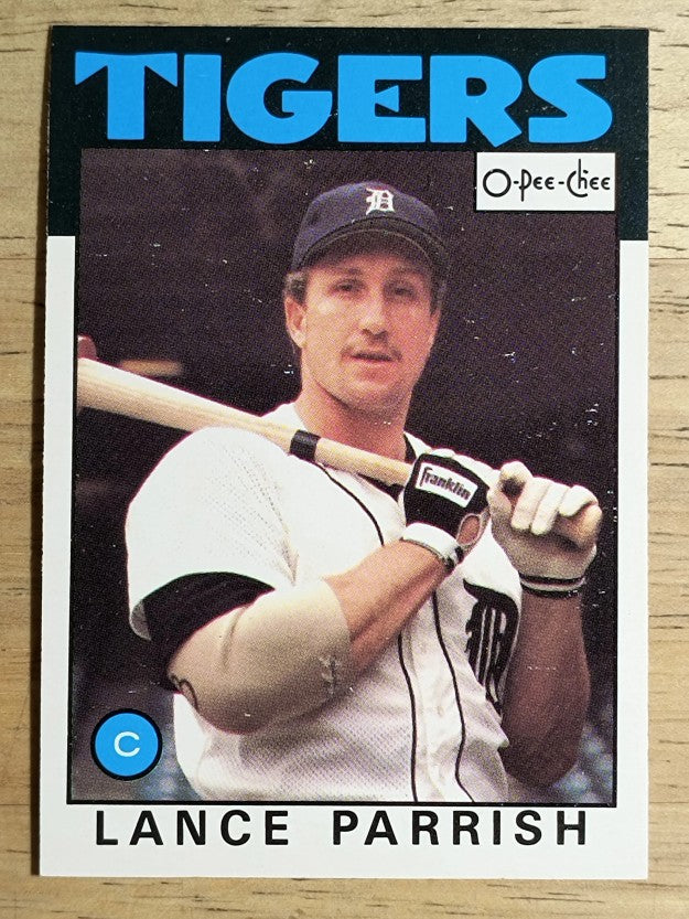 1986 O-Pee-Chee #147 Lance Parrish