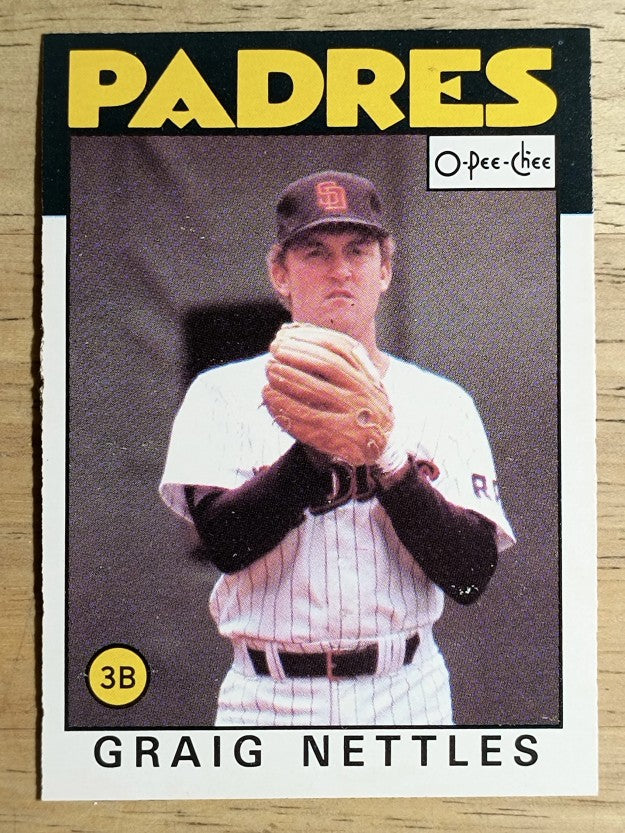 1986 O-Pee-Chee #151 Graig Nettles