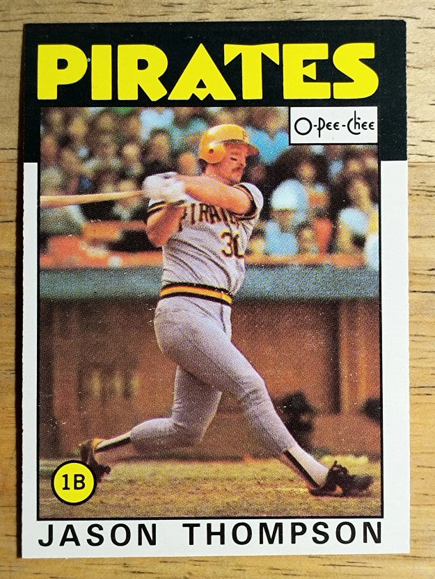 1986 O-Pee-Chee #153 Jason Thompson