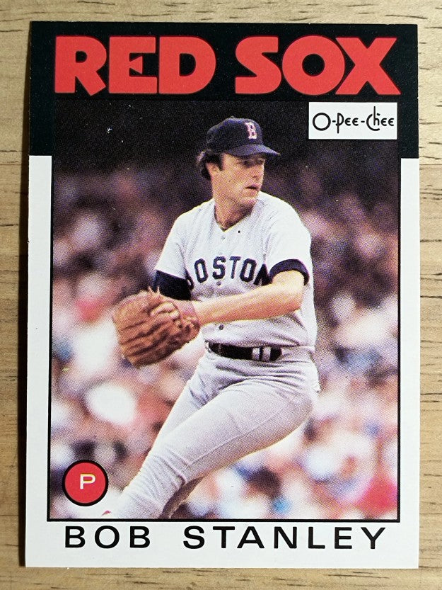 1986 O-Pee-Chee #158 Bob Stanley