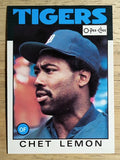 1986 O-Pee-Chee #160 Chet Lemon