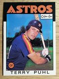 1986 O-Pee-Chee #161 Terry Puhl