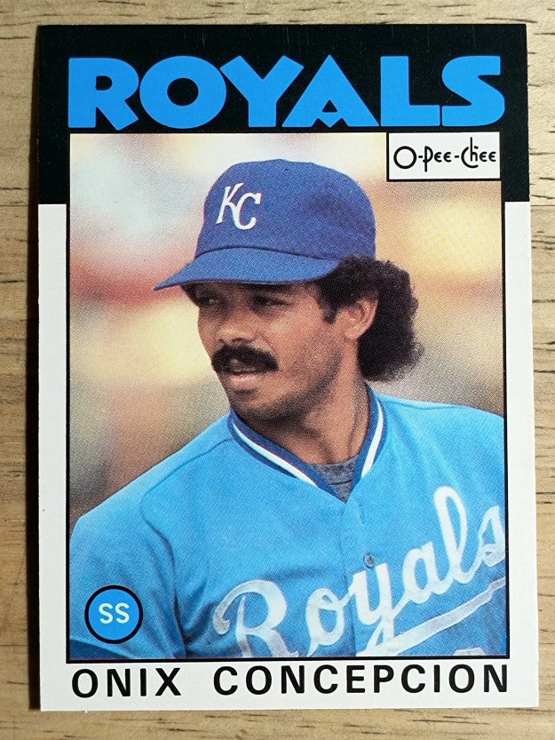 1986 O-Pee-Chee #163 Onix Concepcion