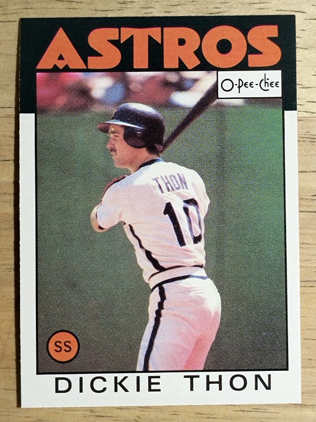 1986 O-Pee-Chee #166 Dickie Thon