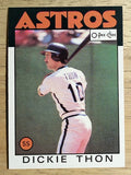 1986 O-Pee-Chee #166 Dickie Thon
