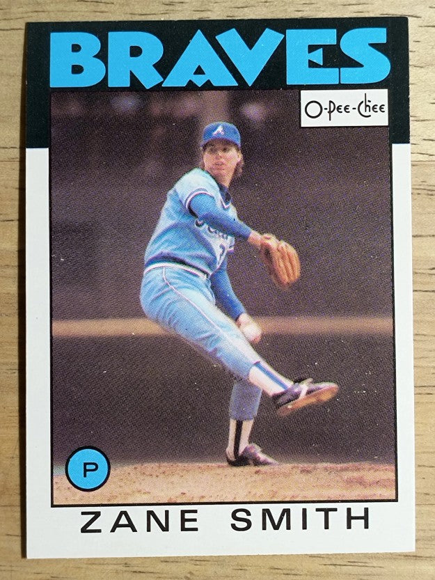 1986 O-Pee-Chee #167 Zane Smith