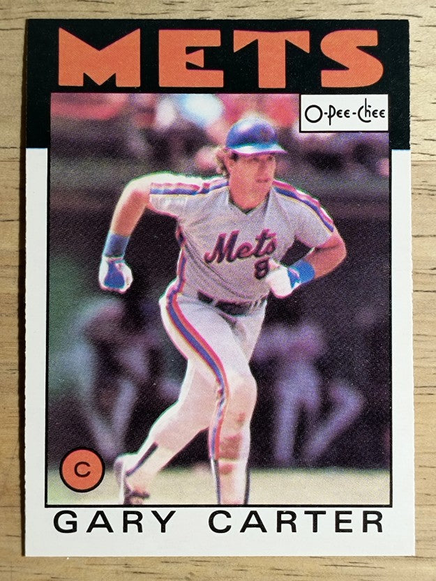 1986 O-Pee-Chee #170 Gary Carter