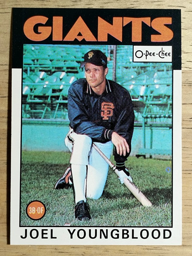 1986 O-Pee-Chee #177 Joel Youngblood