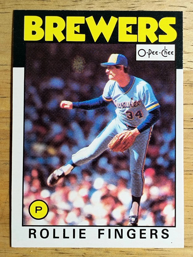 1986 O-Pee-Chee #185 Rollie Fingers