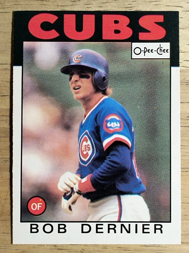 1986 O-Pee-Chee #188 Bob Dernier