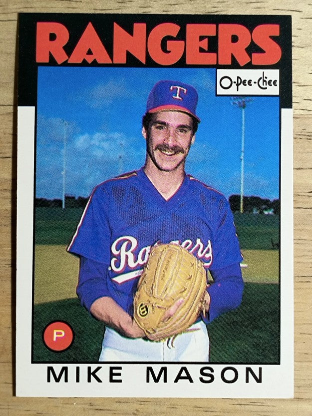 1986 O-Pee-Chee #189 Mike Mason