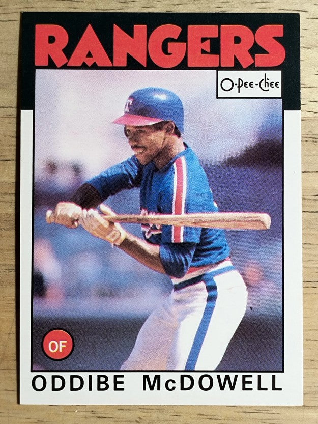 1986 O-Pee-Chee #192 Oddibe McDowell
