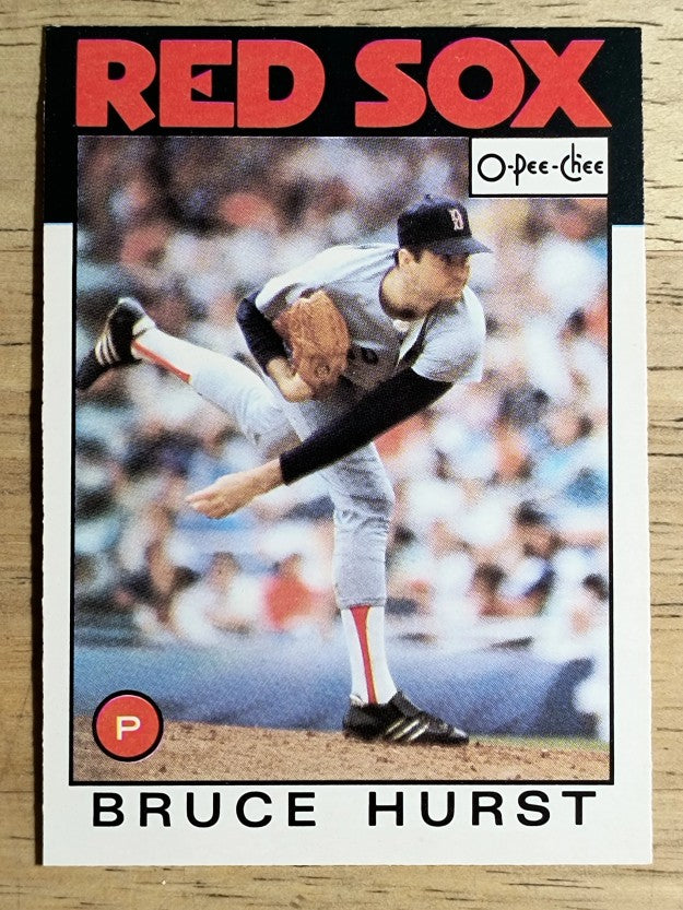 1986 O-Pee-Chee #193 Bruce Hurst