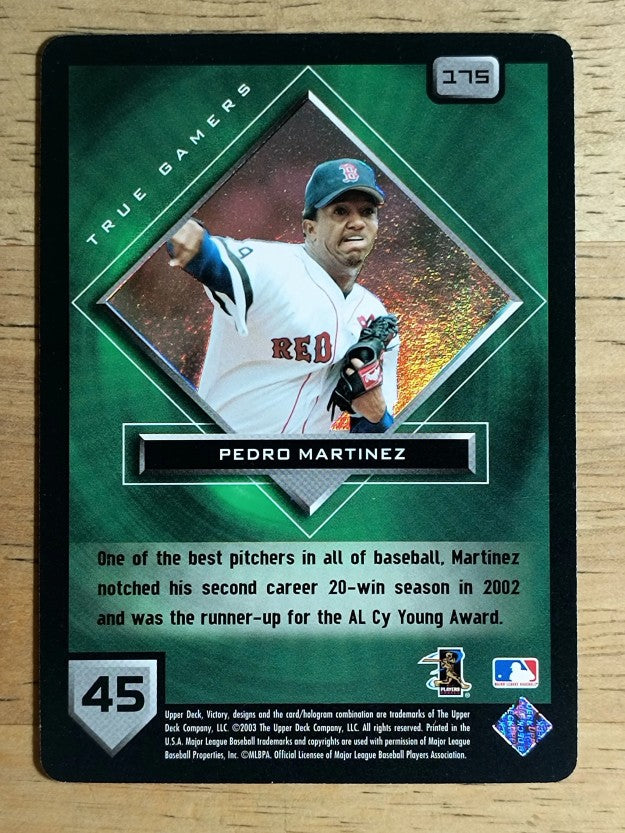 2003 Upper Deck Victory #175 Pedro Martinez TG