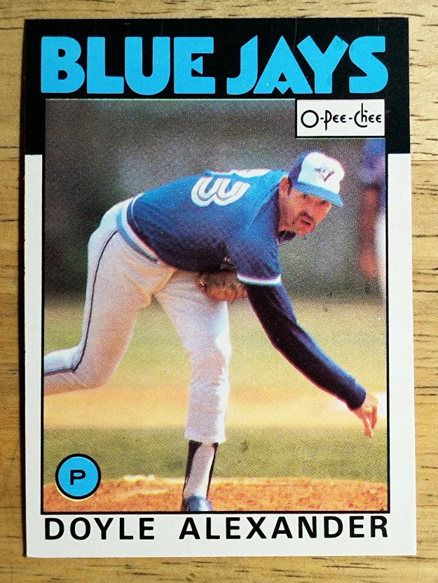 1986 O-Pee-Chee #196 Doyle Alexander