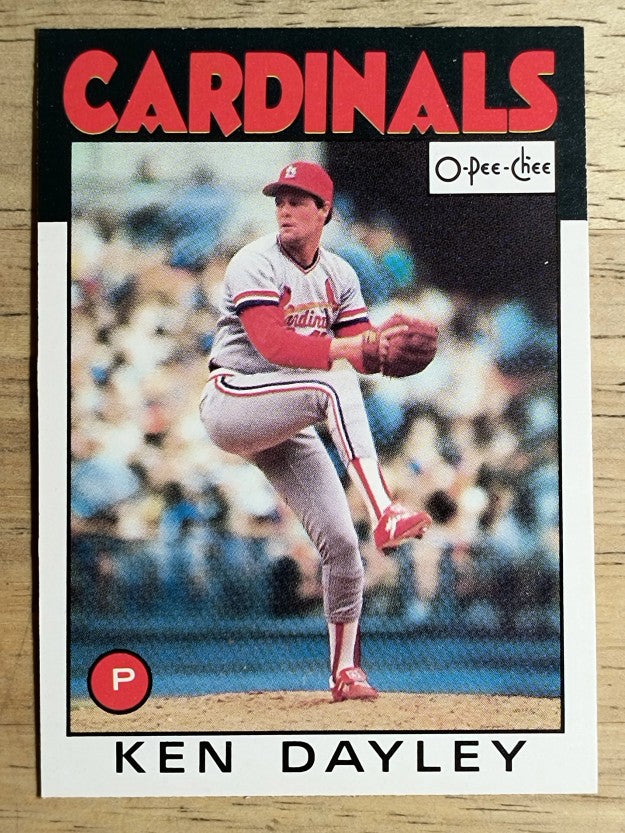 1986 O-Pee-Chee #202 Ken Dayley
