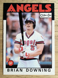 1986 O-Pee-Chee #205 Brian Downing