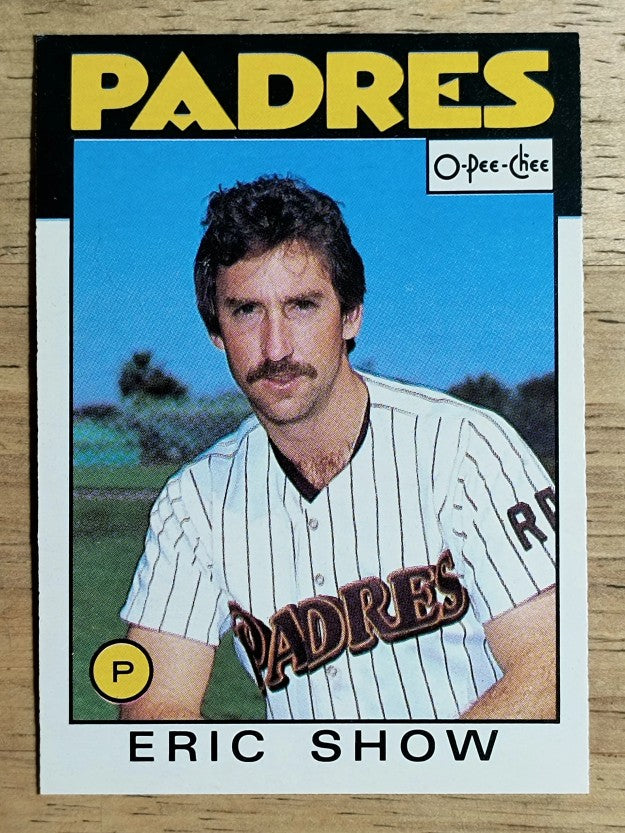 1986 O-Pee-Chee #209 Eric Show