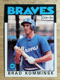 1986 O-Pee-Chee #210 Brad Komminsk