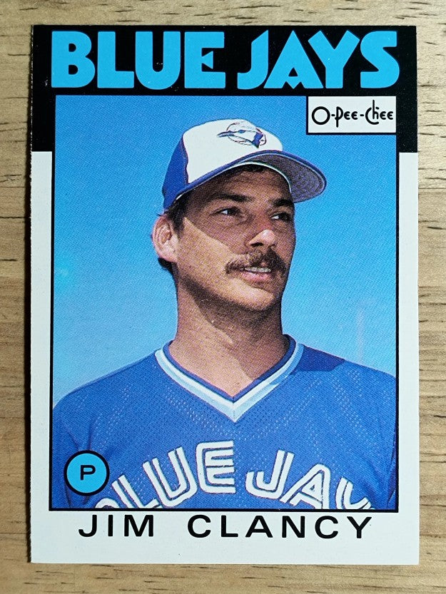 1986 O-Pee-Chee #213 Jim Clancy