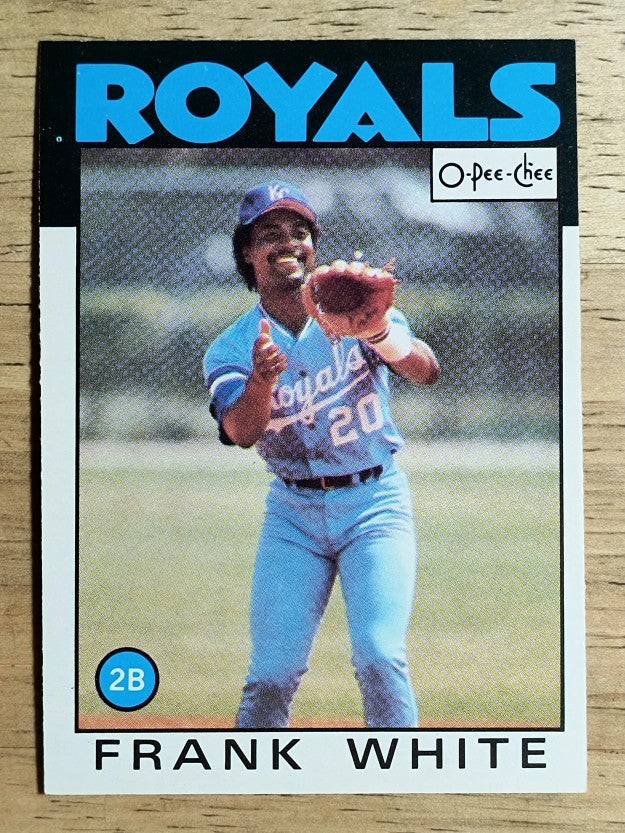 1986 O-Pee-Chee #215 Frank White