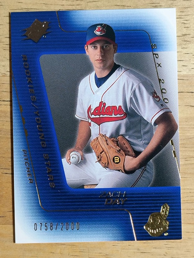 2001 SPx #93 Zach Day YS RC