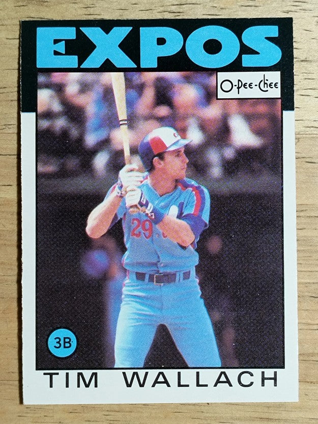 1986 O-Pee-Chee #217 Tim Wallach