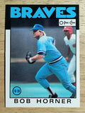 1986 O-Pee-Chee #220 Bob Horner