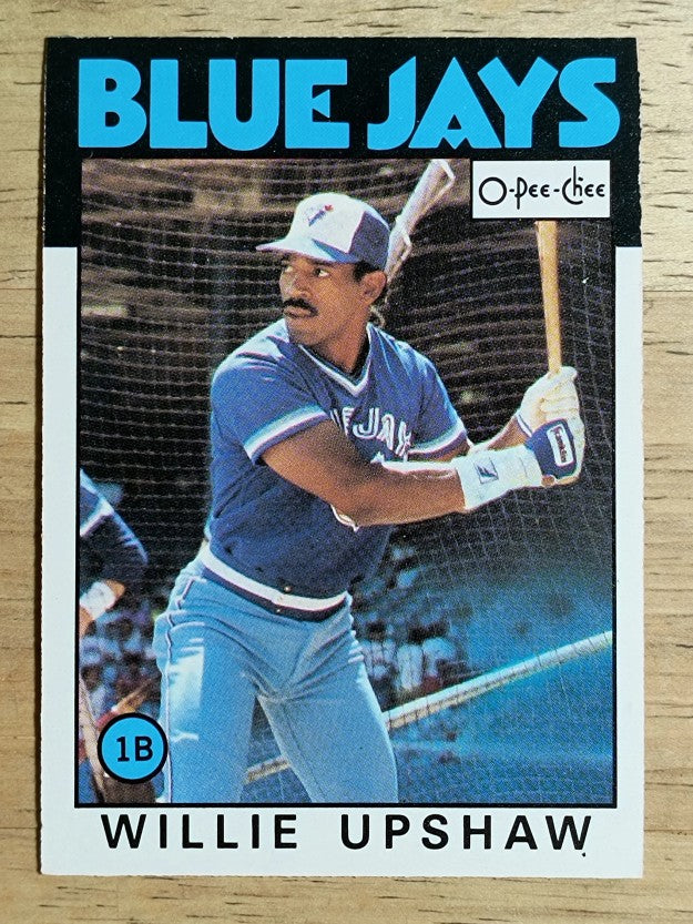 1986 O-Pee-Chee #223 Willie Upshaw