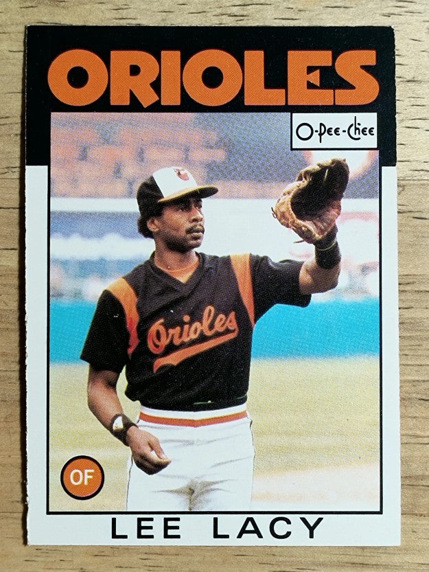1986 O-Pee-Chee #226 Lee Lacy