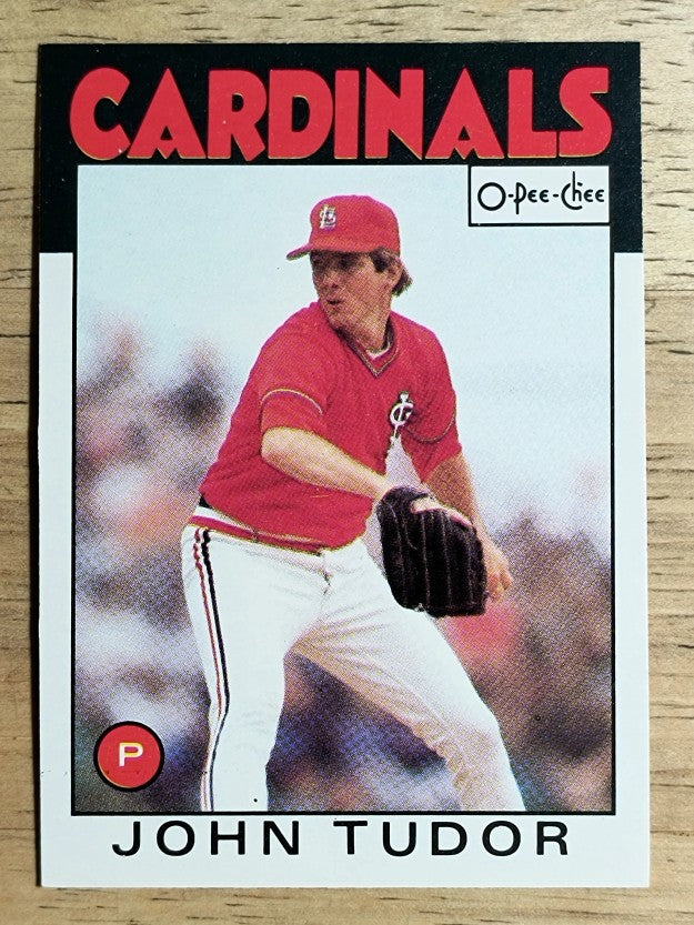 1986 O-Pee-Chee #227 John Tudor
