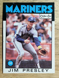 1986 O-Pee-Chee #228 Jim Presley