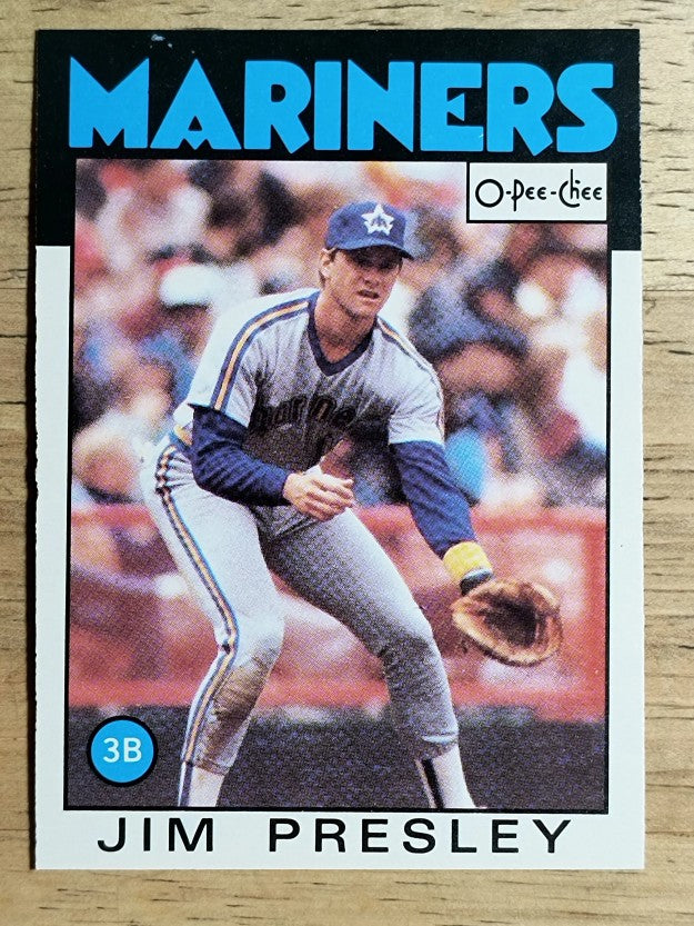 1986 O-Pee-Chee #228 Jim Presley