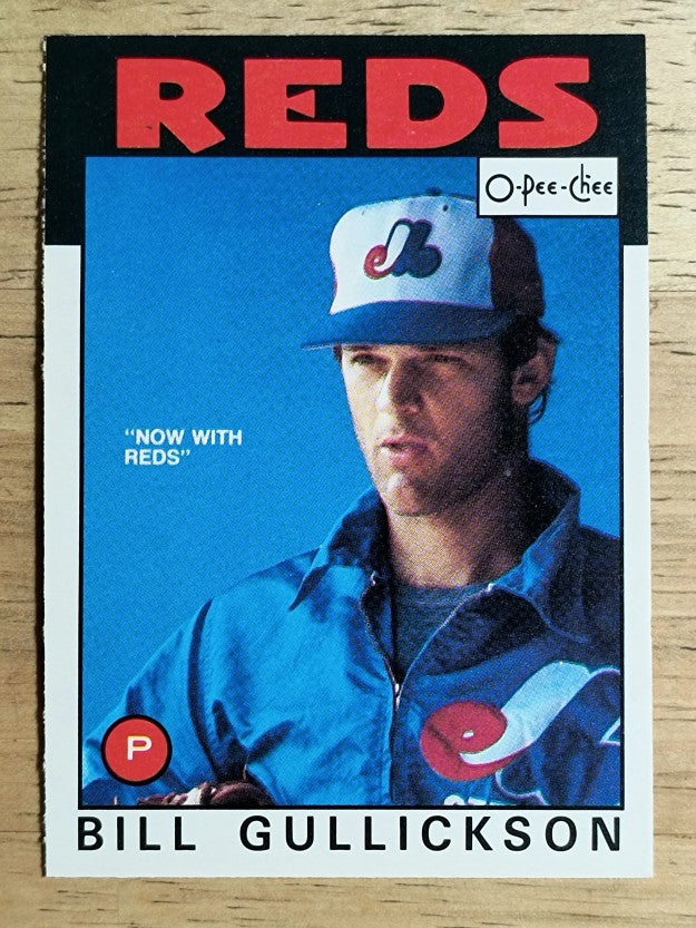 1986 O-Pee-Chee #229 Bill Gullickson