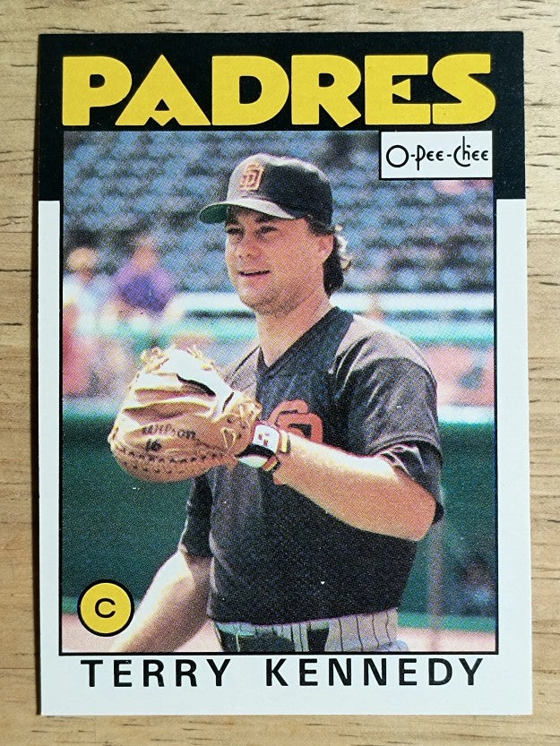 1986 O-Pee-Chee #230 Terry Kennedy