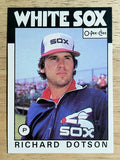 1986 O-Pee-Chee #233 Richard Dotson