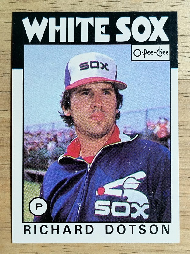1986 O-Pee-Chee #233 Richard Dotson
