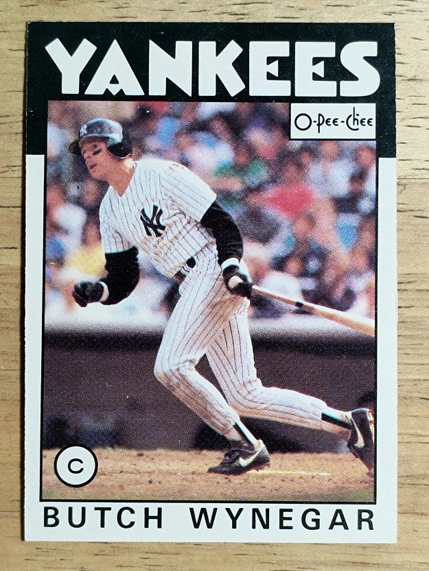 1986 O-Pee-Chee #235 Butch Wynegar