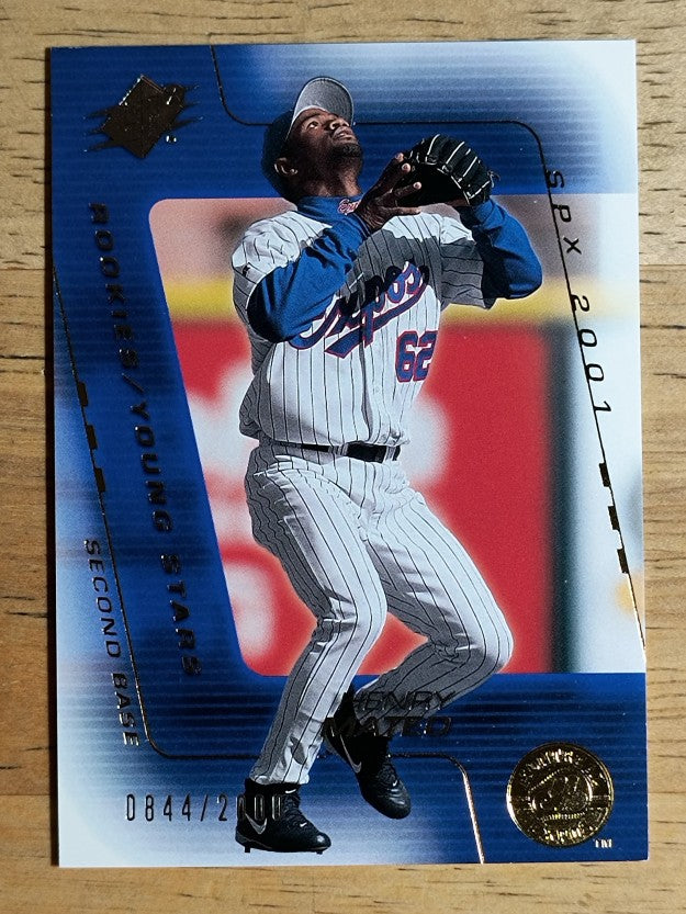 2001 SPx #104 Henry Mateo YS RC