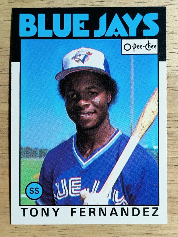 1986 O-Pee-Chee #241 Tony Fernandez