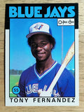 1986 O-Pee-Chee #241 Tony Fernandez