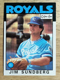 1986 O-Pee-Chee #245 Jim Sundberg