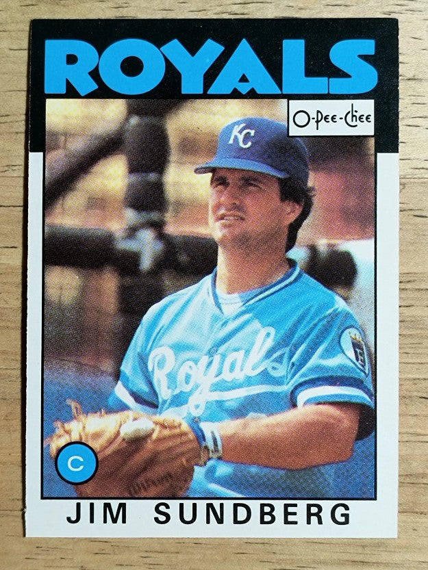 1986 O-Pee-Chee #245 Jim Sundberg